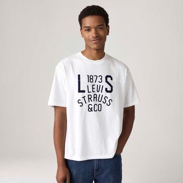Camiseta Levi's® Lockwook Practice Branca Manga Longa