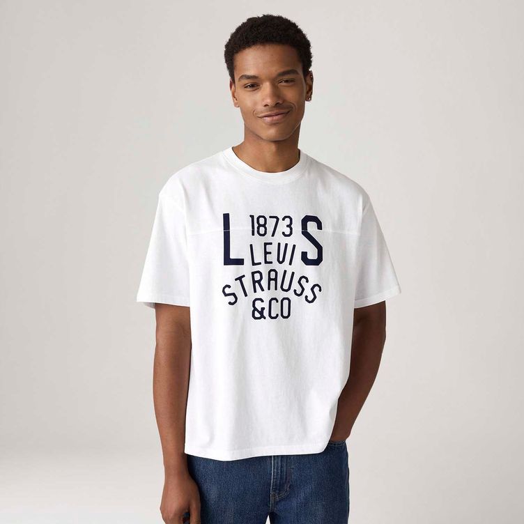 Camiseta Levi's® Graphic Crewneck Vermelha Manga Curta - Levi's