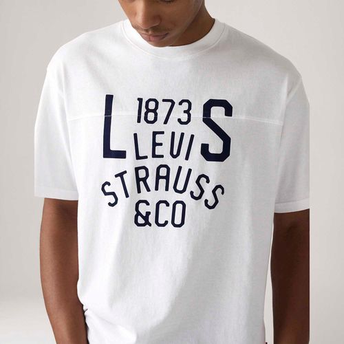 Camiseta Levi's® Lockwook Practice Branca Manga Longa