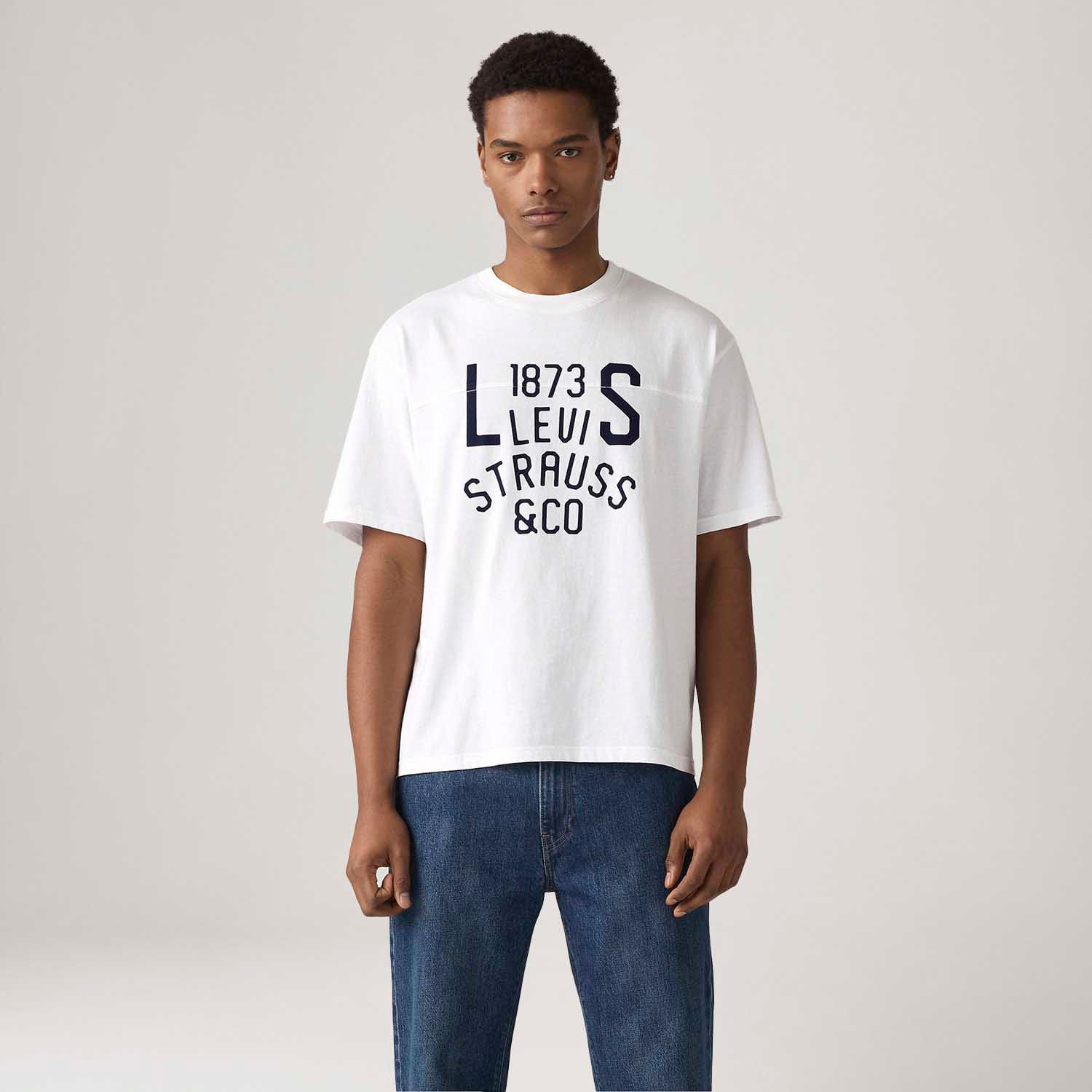 T*A様 Levi Strauss & Co. 大型バナー Camiseta Levi's® Lockwook Practice Branca Manga Longa - Levi's® Brasil