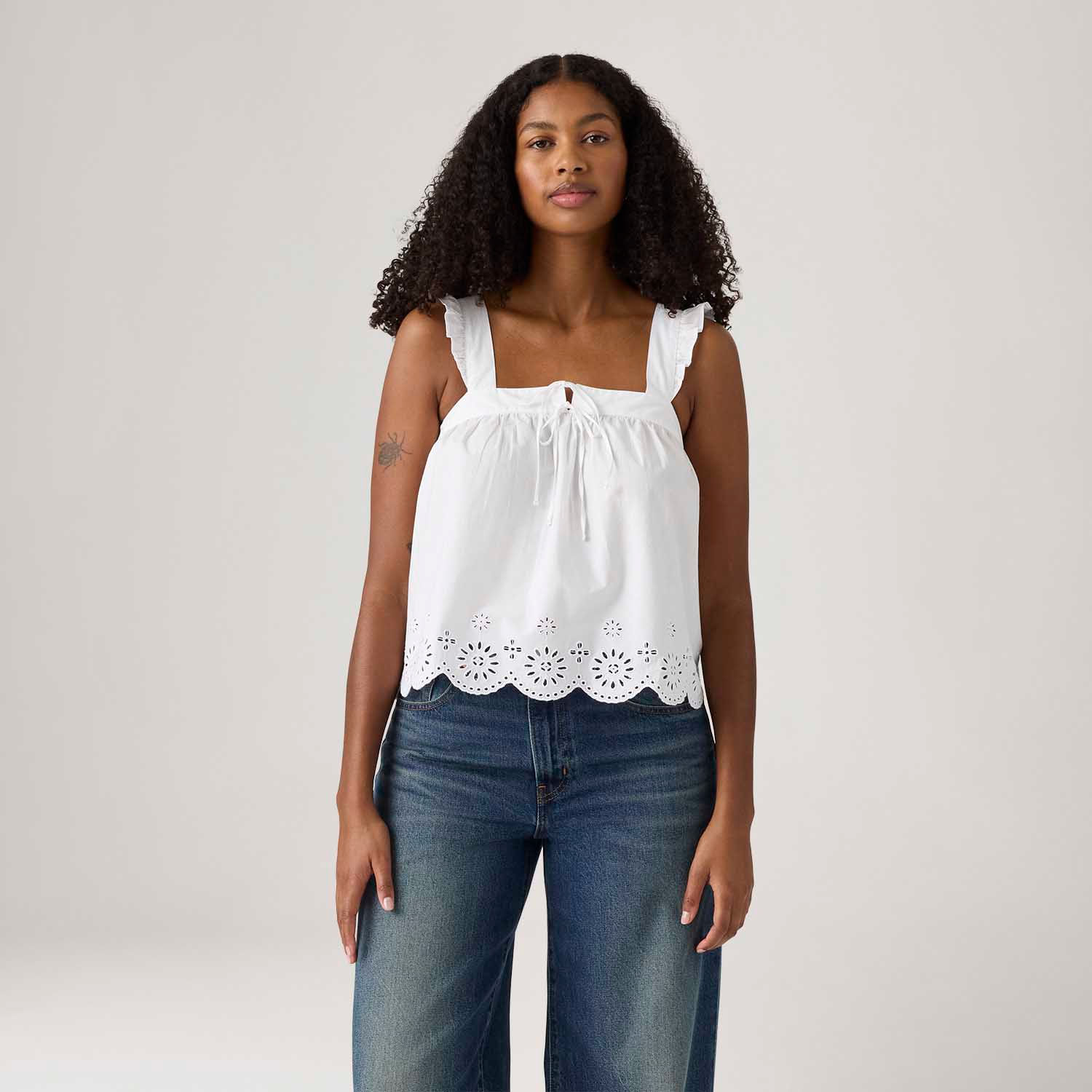 Blusa Levi's® Cecilia Branca - Levi's® Brasil