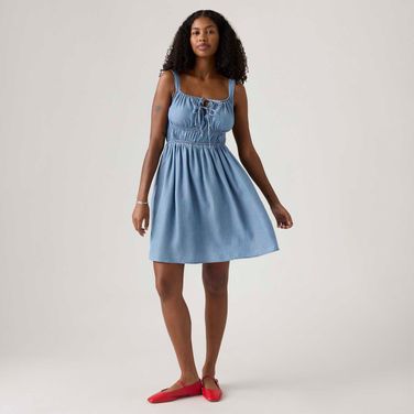 Vestido Levi's® Ambrey Lavagem Média