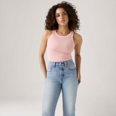 Regata Levi's® Essential Racer Tank Rosa