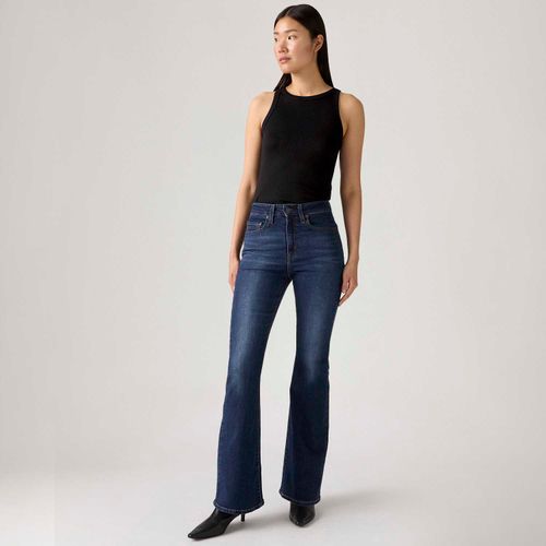 Calça Jeans Levi's® 726® High Rise Flase Lavagem Escura