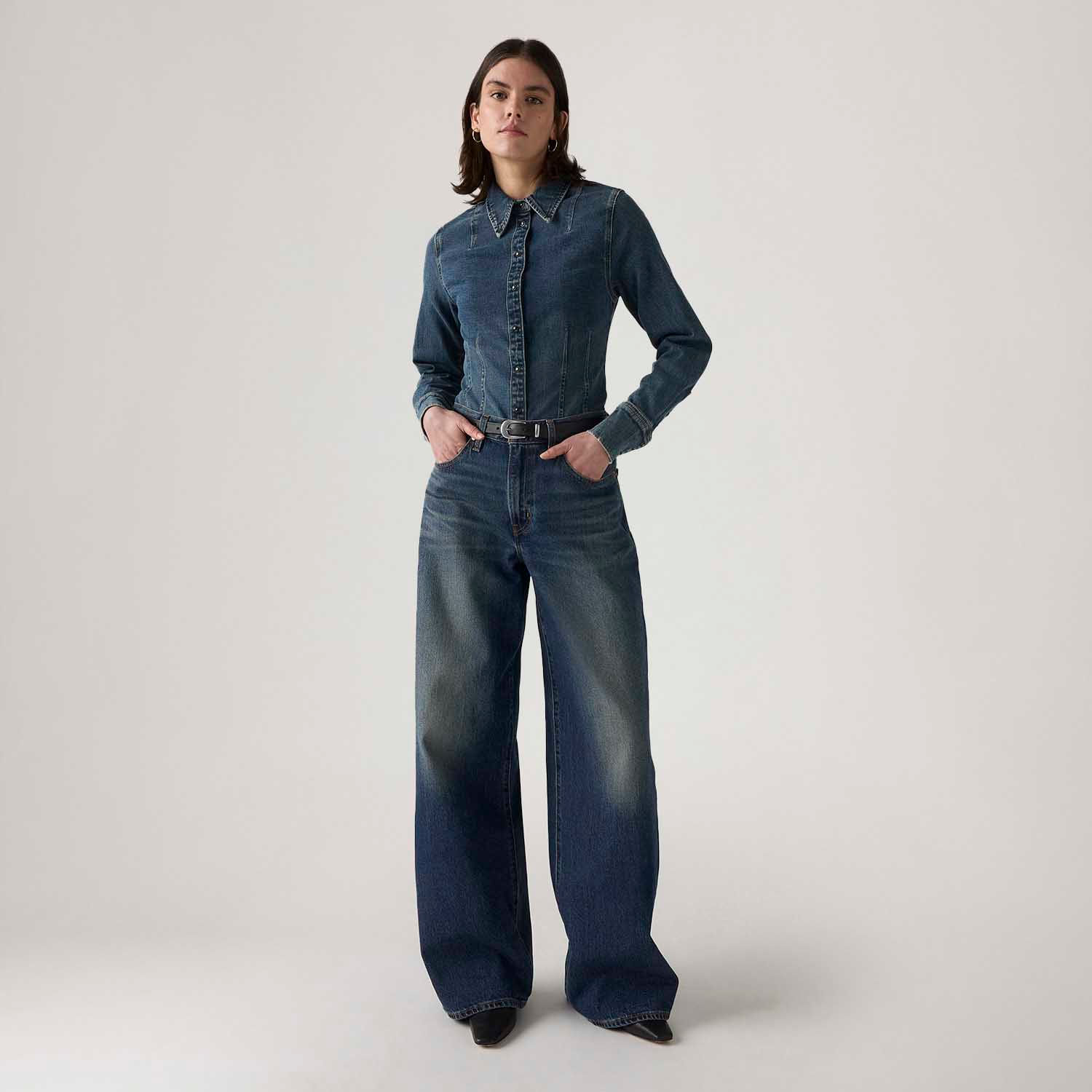 Calça Jeans Levi's® XL Straight Lavagem Escura - Levi's® Brasil