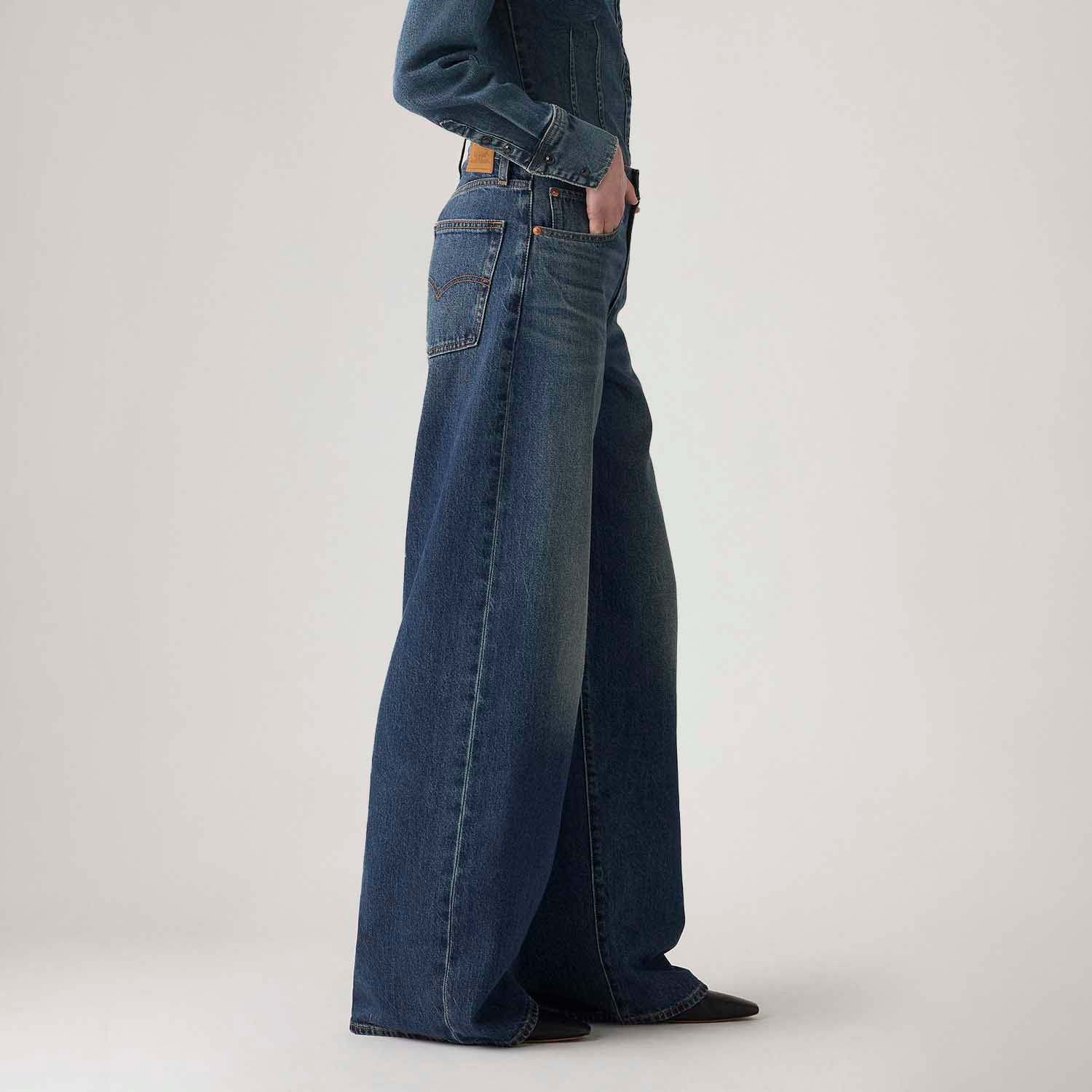 Calça Jeans Levi's® XL Straight Lavagem Escura - Levi's® Brasil