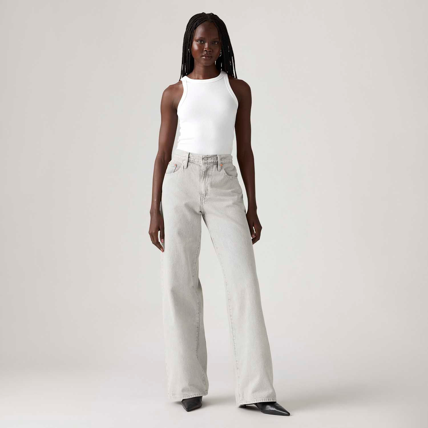 Calça Jeans Levi's® XL Straight Cinza - Levi's® Brasil