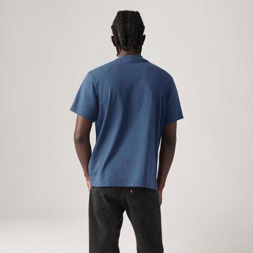 Camiseta Levi's® Relaxed Azul Manga Curta