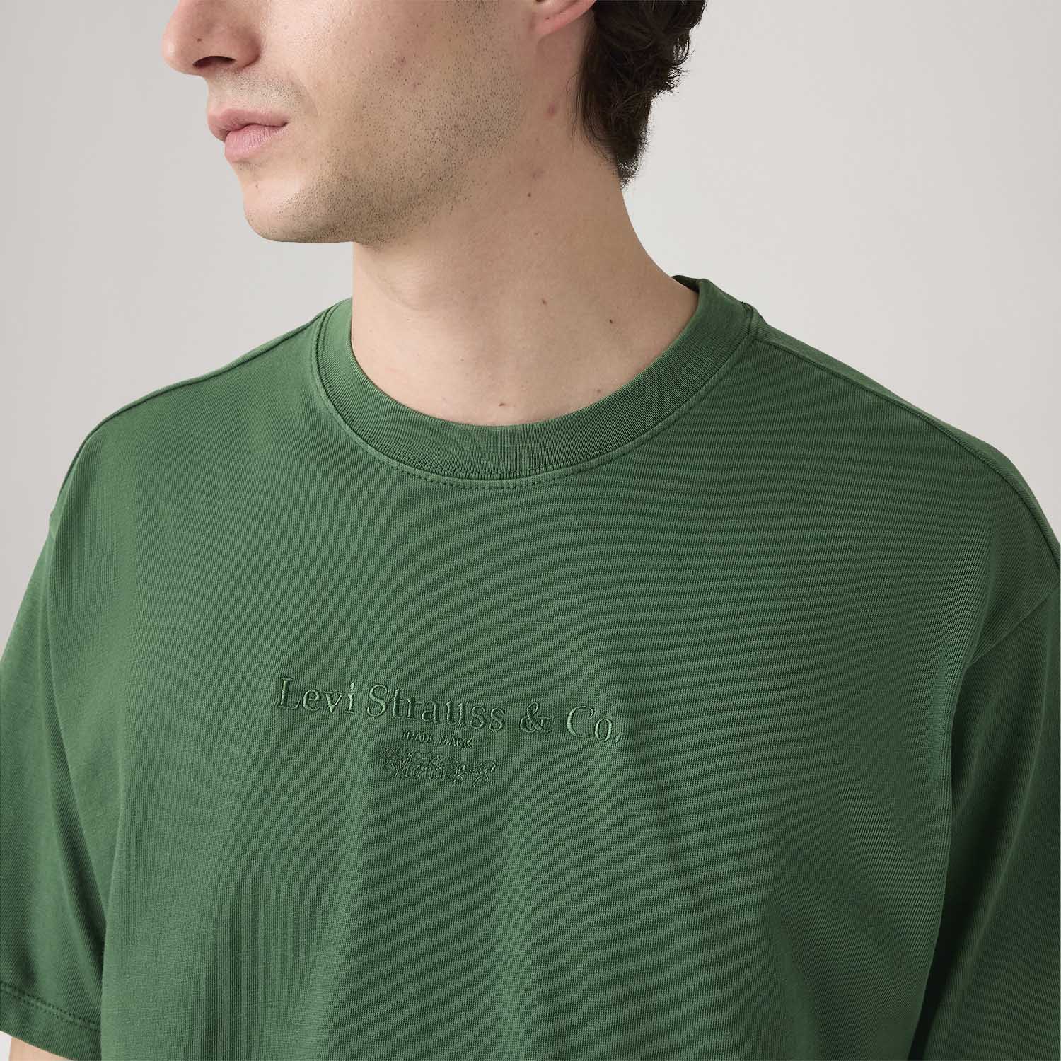 Camiseta Levi's® Graphic Vintage Tee Verde Manga Curta - Levi's