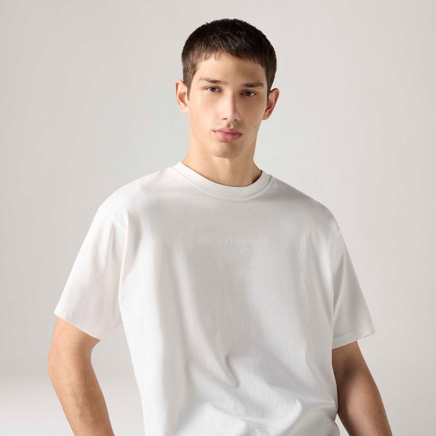 Camiseta Levi's® Graphic Vintage Tee Branca Manga Curta - Levi's