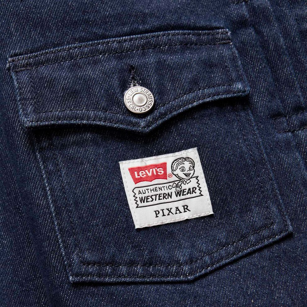 Levi's® X Toy Story Jaqueta Jeans Trucker Type II Lavagem Escura