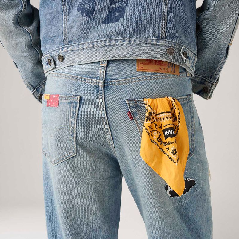 Levi's® X Toy Story Calça Jeans Loose Lavagem Escura - Levi's® Brasil