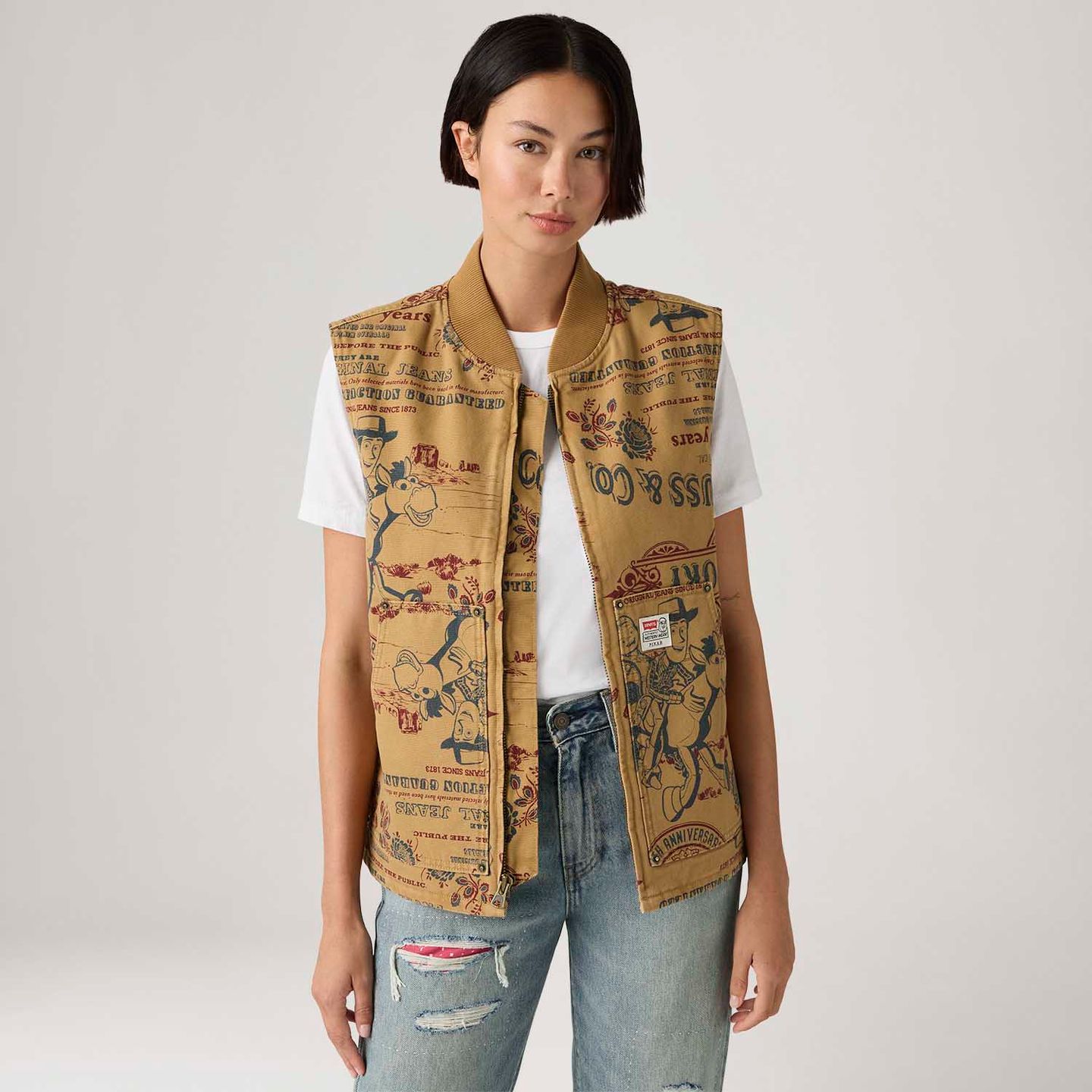 Levi's® X Toy Story Colete Vest Marrom - Levi's® Brasil