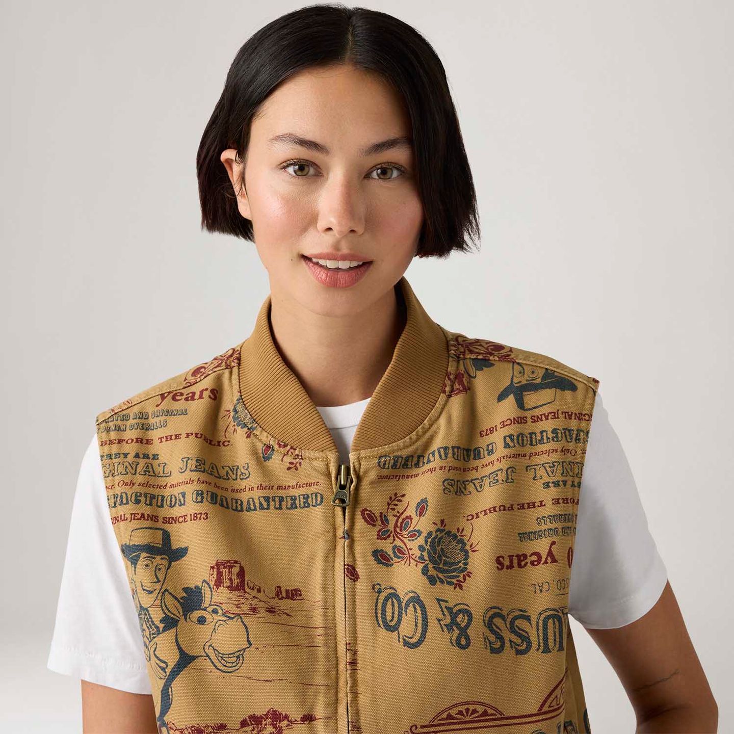 Levi's® X Toy Story Colete Vest Marrom - Levi's® Brasil
