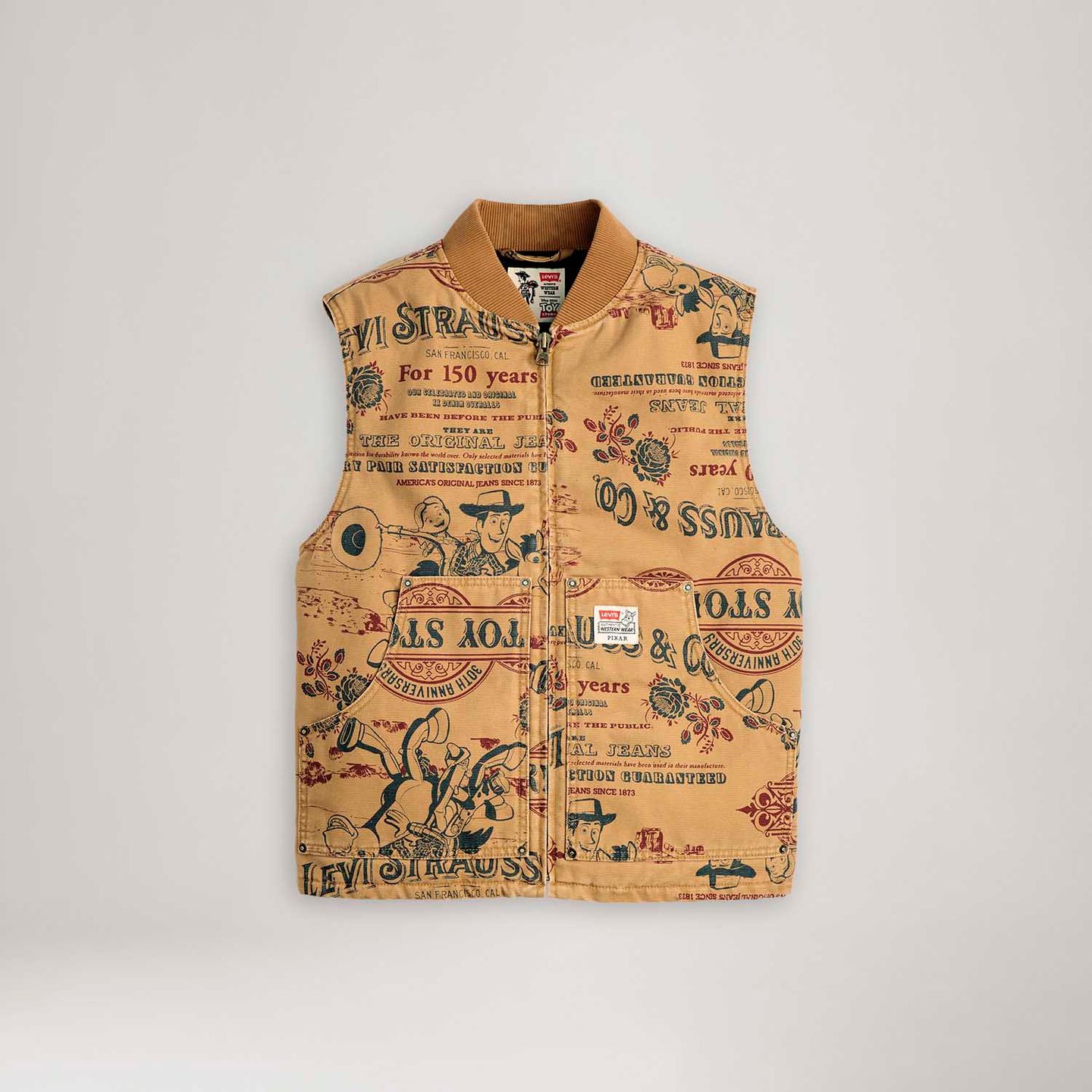 Levi's® X Toy Story Colete Vest Marrom - Levi's® Brasil