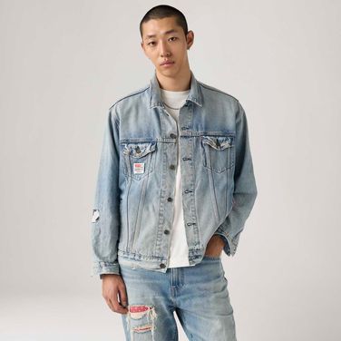 Levi's® X Toy Story Jaqueta Jeans Trucker Type III Lavagem Clara