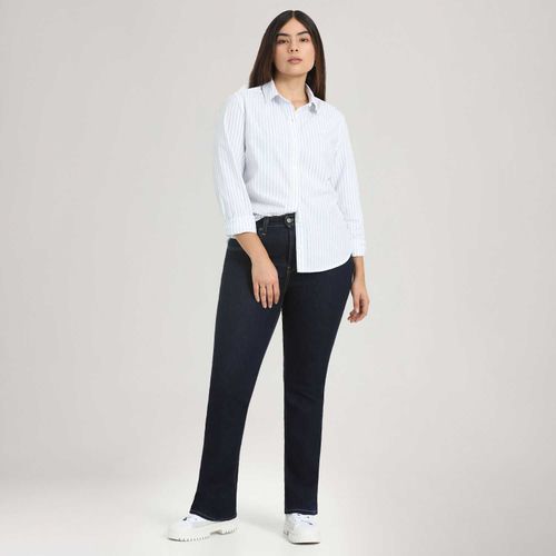Calça Jeans Levi's® 725® High Rise Bootcut Lavagem Escura