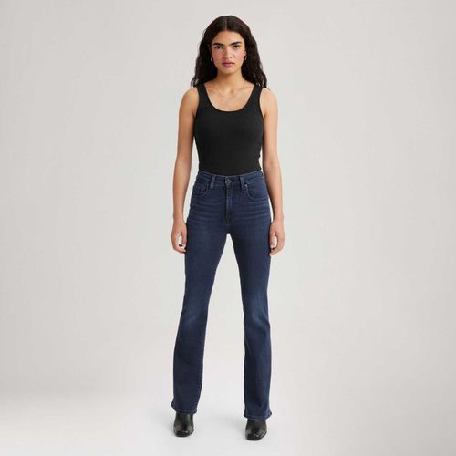 Calça Jeans Levi's® 725® High Rise Bootcut Lavagem Escura