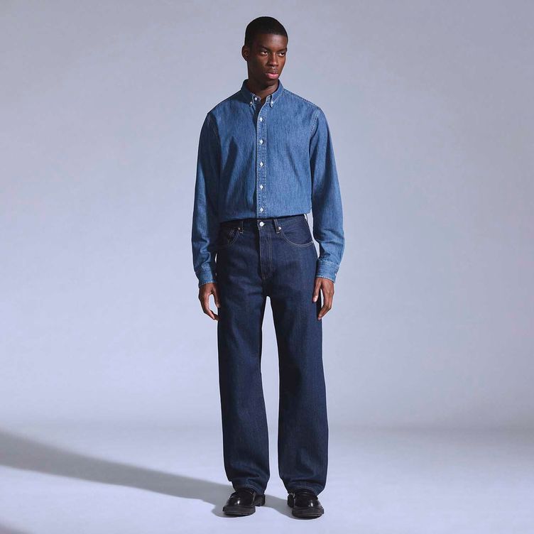 Calça Jeans Levi's® 501 Slim Taper Lavagem Escura - Levi's® Brasil