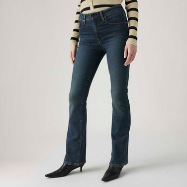 Calça Jeans Levi's® 725® High Rise Bootcut Lavagem Escura