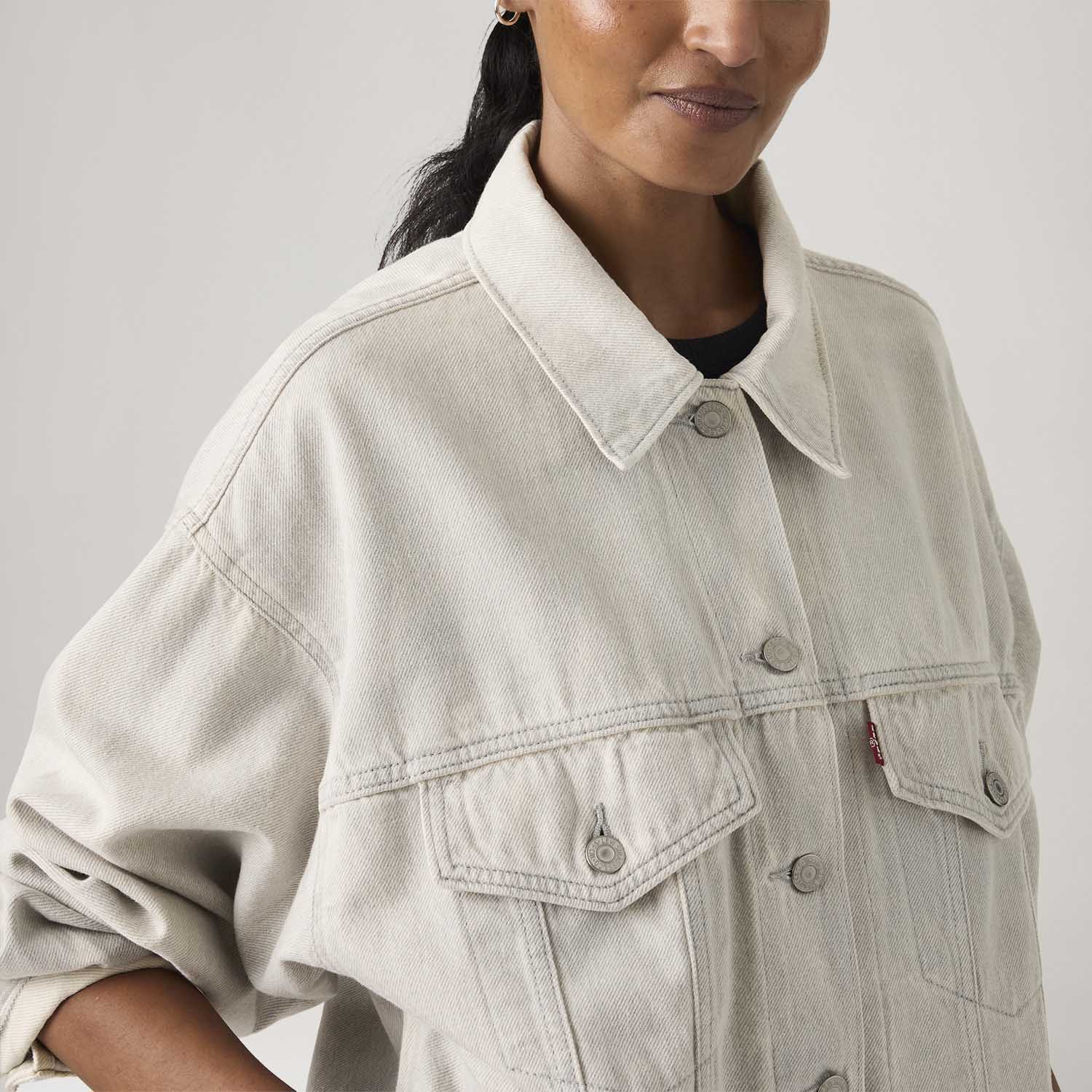 Jaqueta Jeans Levi's® 90's Trucker Cinza - Levi's® Brasil