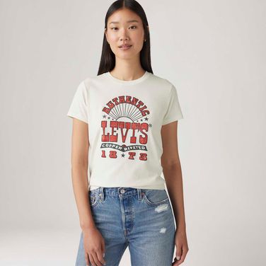 Camiseta Levi's® Levi's® The Perfect Tee Manga Curta