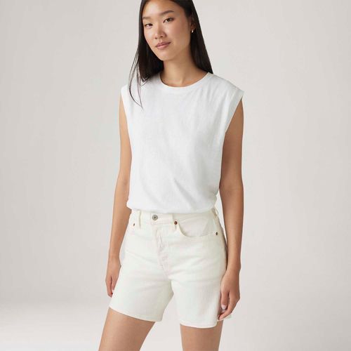 Short Jeans Levi's® 501® Mid Thigh Off White
