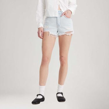 Short Jeans Levi's® 501® Original Lavagem Clara