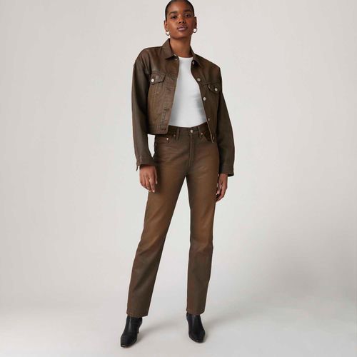 Calça Jeans Levi's® 501® For Women Marrom