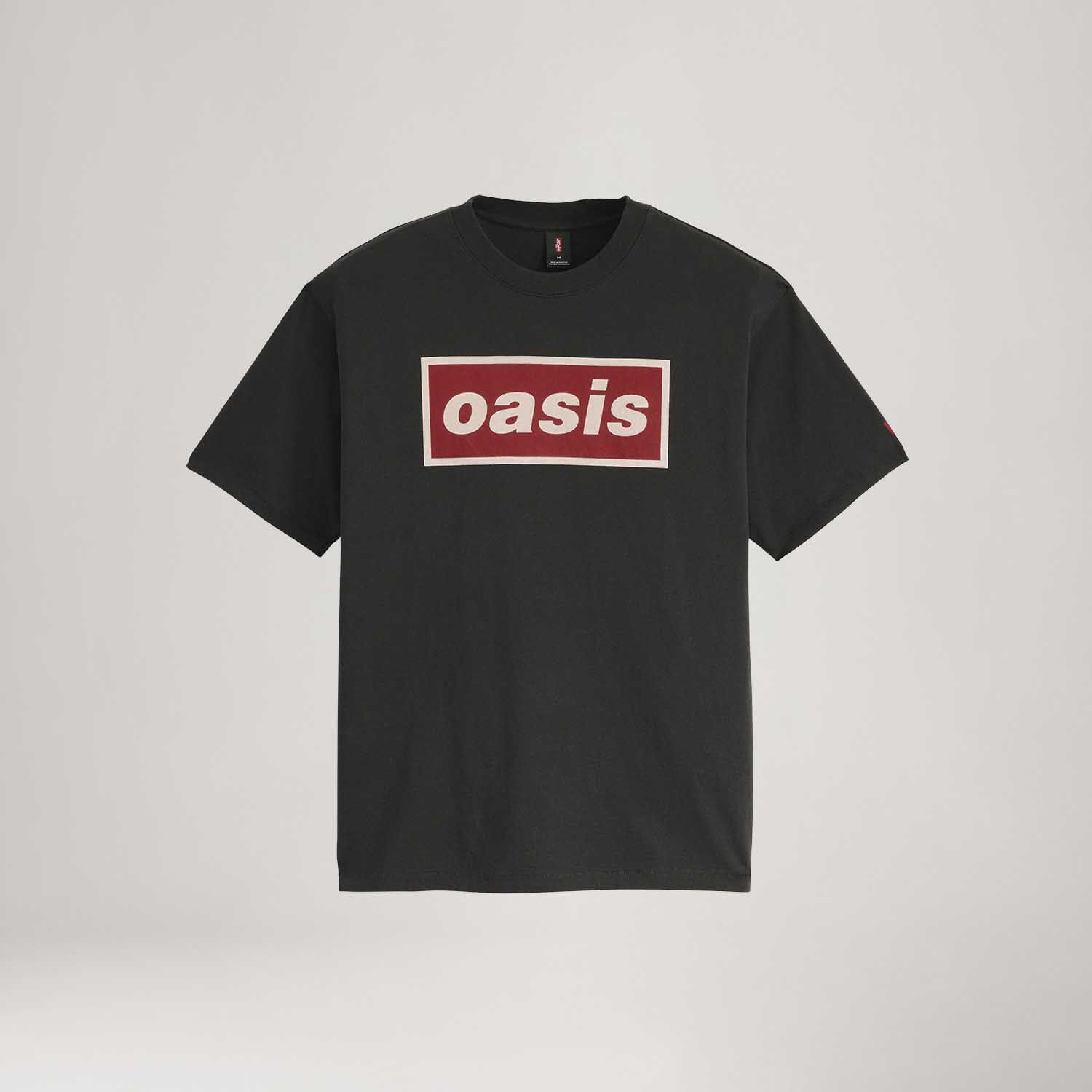 Camiseta Levi's® Graphic Tee Preta Manga Curta | Collab Oasis