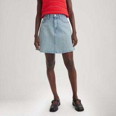 Saia Levi's® Mini Flounce Lavagem Clara