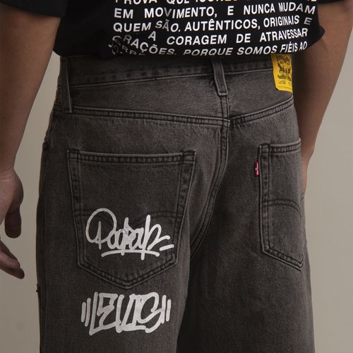 Calça Jeans Levi's® 568® Stay Loose Preta | Collab PodPah