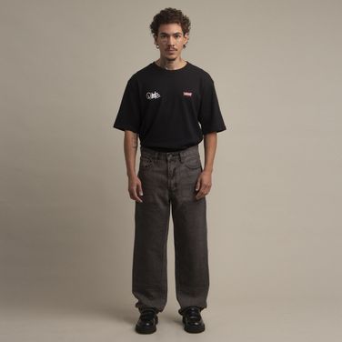 Calça Jeans Levi's® 568® Stay Loose Preta | Collab PodPah