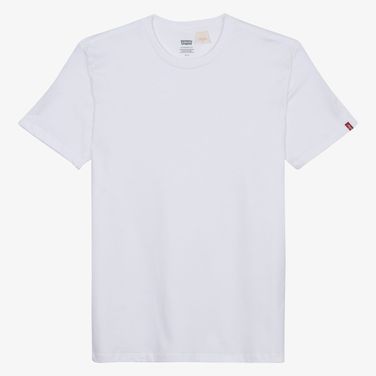 Camiseta Levi's® Slim Tab Branca Manga Curta