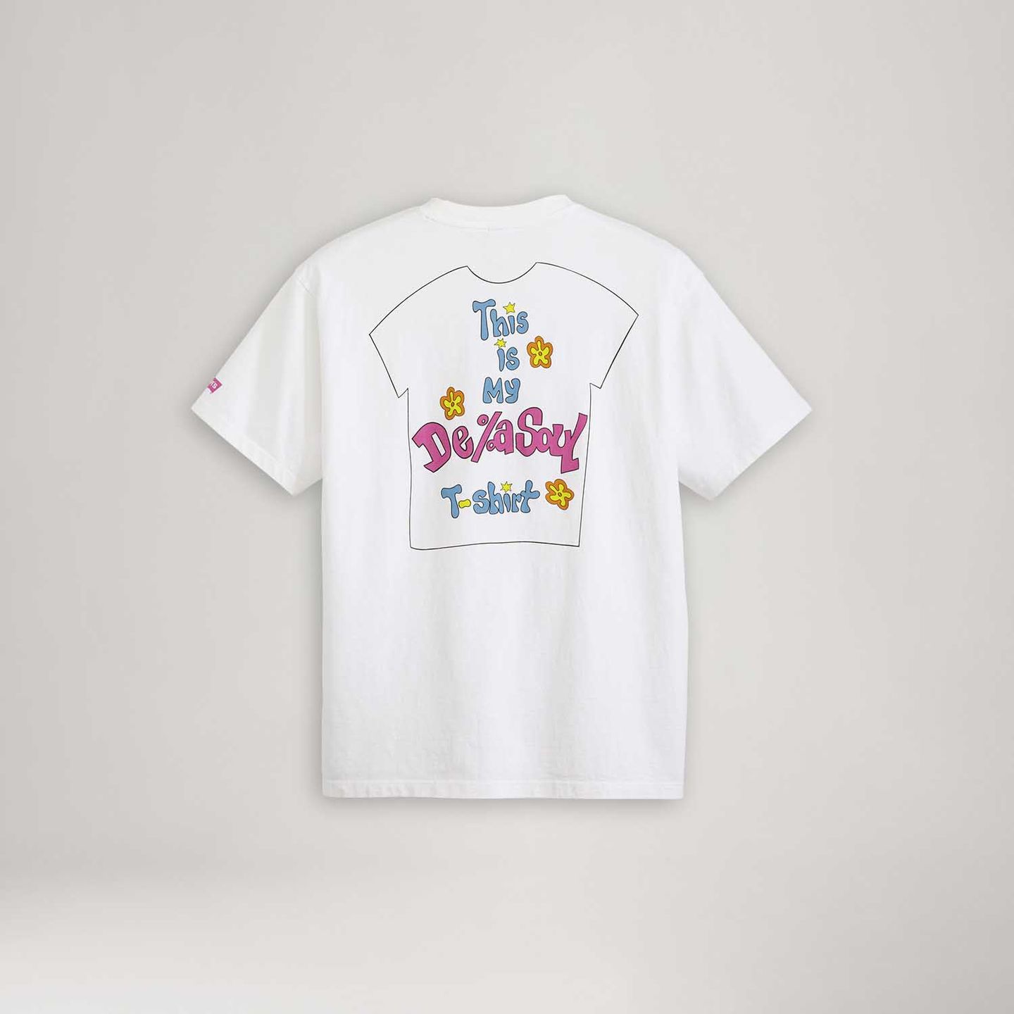 Camiseta Levi's® Graphic Branca Manga Curta | Collab De La Soul