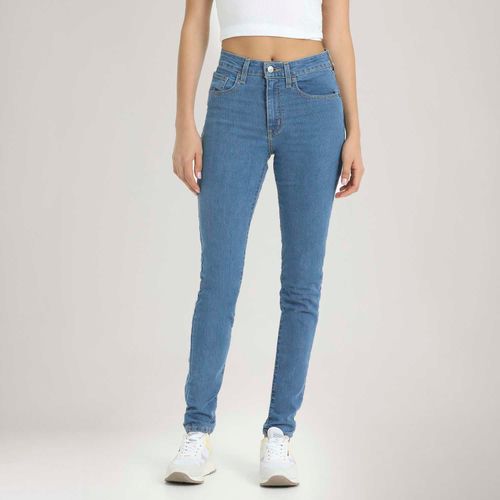 Calça Jeans Levi's® 721® High Rise Skinny Lavagem Clara