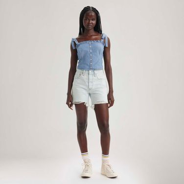 Short Jeans Levi's® 501® Mid Thigh Lavagem Clara