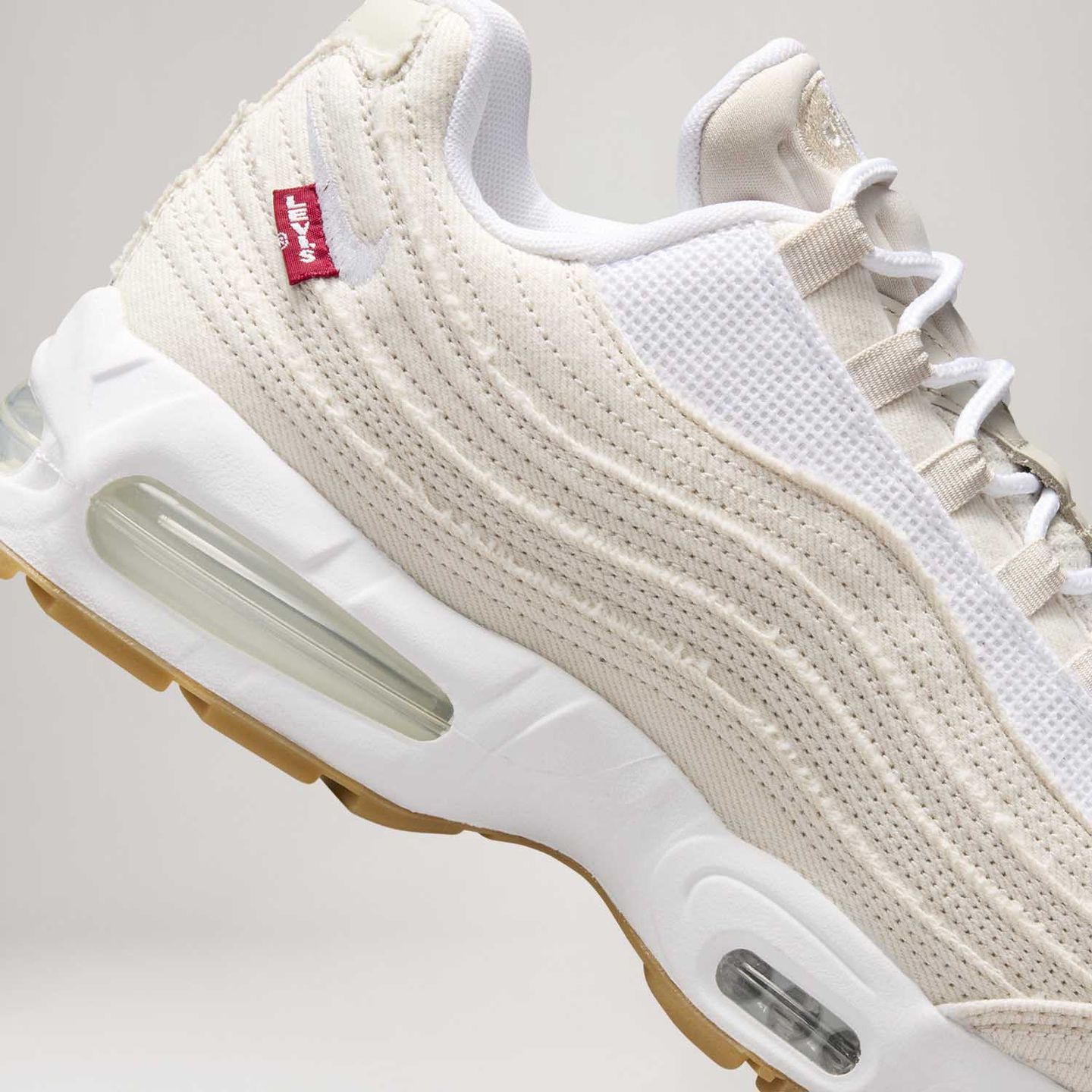 新品Nike Air Max 95 OG Levi's 25cm デニムホワイト Levi's® x Nike Air Max 95 Denim - Off White - Levi's® Brasil