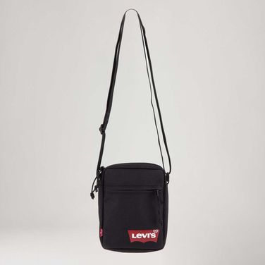 Shoulder Bag Levi's Solid Preta
