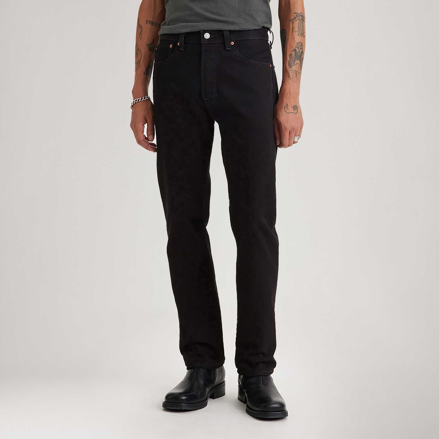 Calça Jeans Levi's® 501® Original Preta - Levi's® Brasil