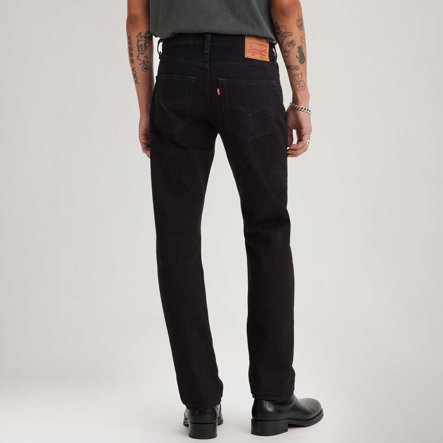 Calça Jeans Levi's® 501® Original Preta - Levi's® Brasil