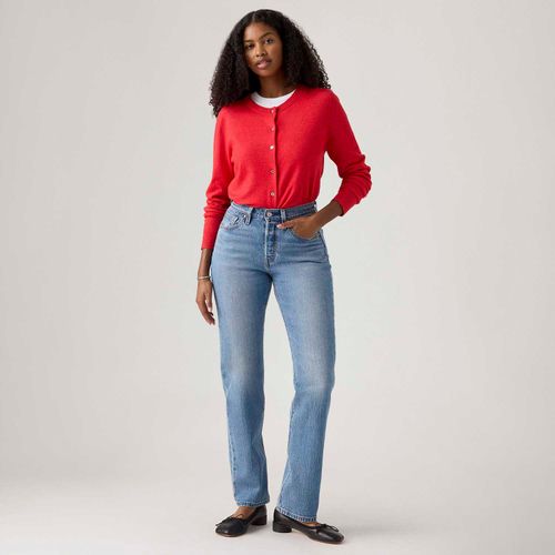 Calça Jeans Levi's® 501® Curve Lavagem Média