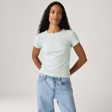 Camiseta Levi's® Hayes Azul Manga Curta