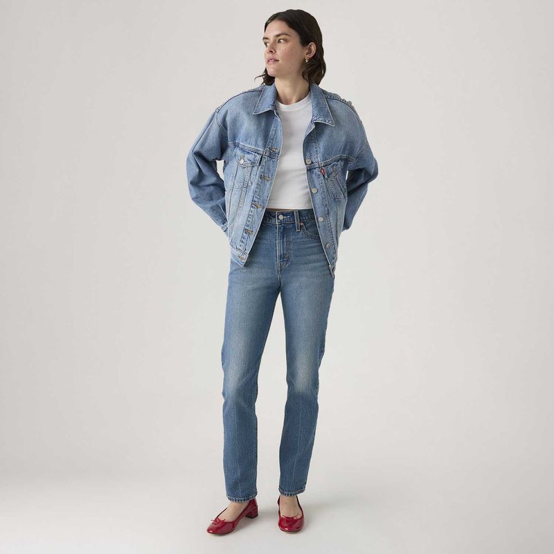 Calça Jeans Levi's® Wedgie Slim Lavagem Média - Levi's® Brasil