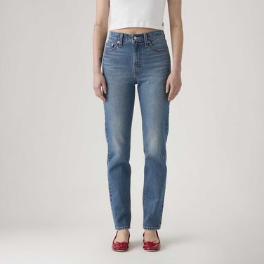 Calça Jeans Levi's® Wedgie Slim Lavagem Média