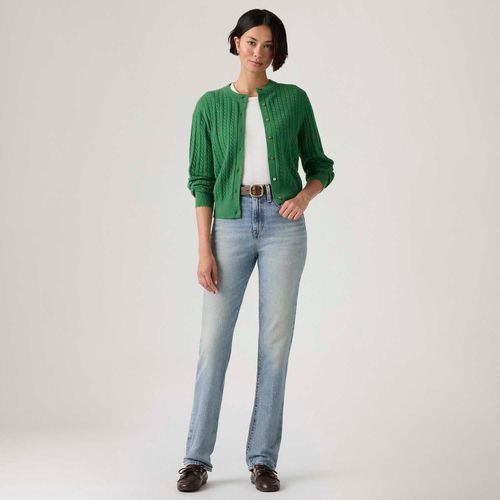 Calça Jeans Levi's® Wedgie Slim Lavagem Média