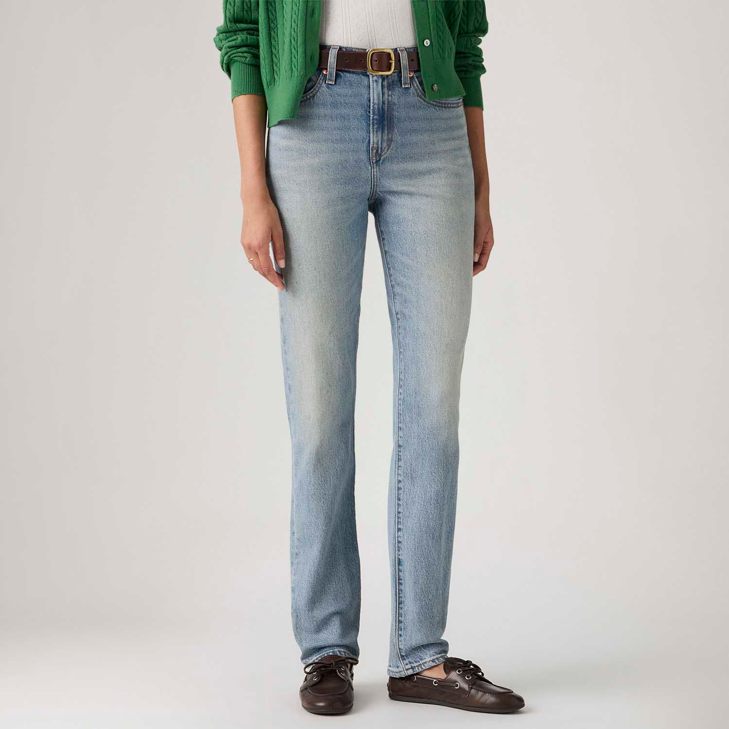 Calça Jeans Levi's® Wedgie Slim Lavagem Média - Levi's® Brasil