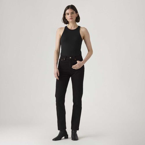 Calça Jeans Levi's® Wedgie Slim Preta