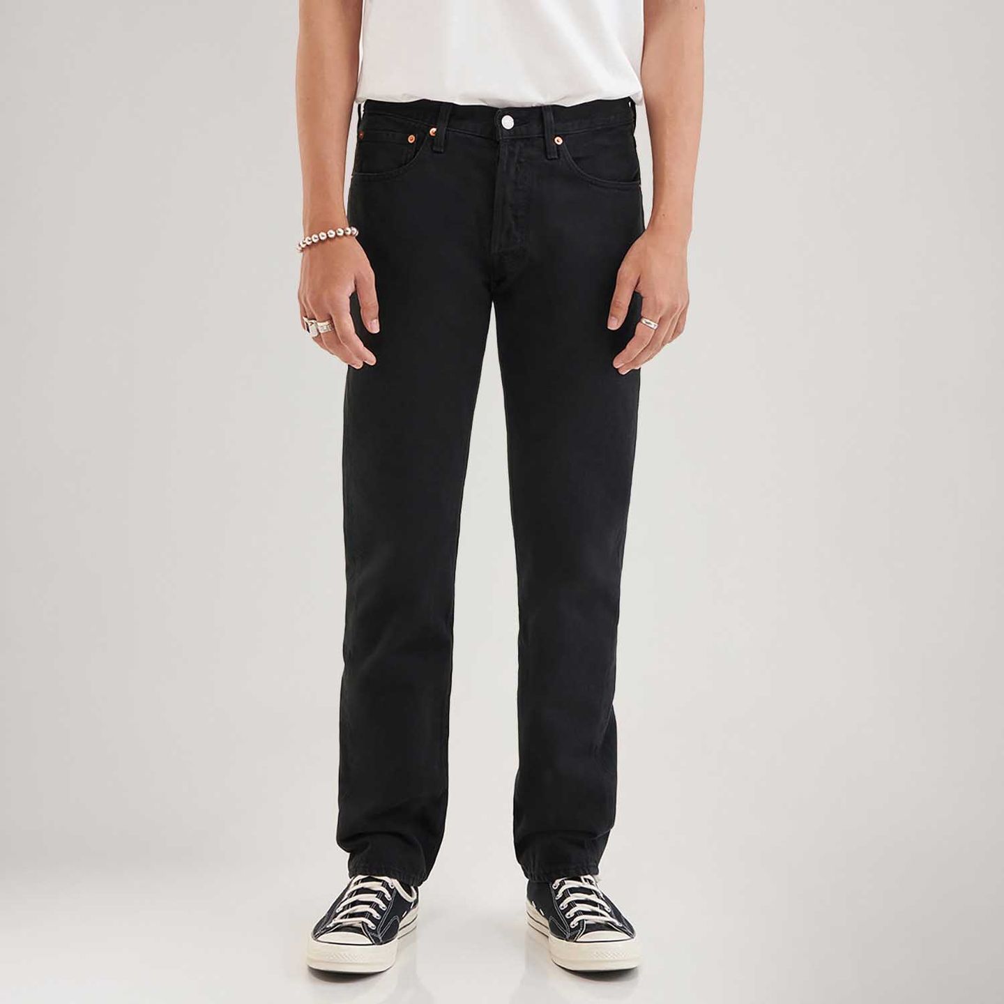Calça Jeans Levi's® 501® Original Preta - Levi's® Brasil