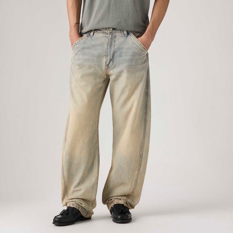 Calça Jeans Levi's® Baggy Barrel Lavagem Clara - Levi's® Brasil